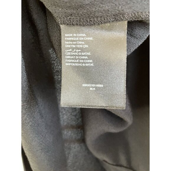 NWT BEBE L/S Off Shoulder Top, XSmall Blouse w/ Detach Straps Black MSRP $69 - Picture 8 of 9